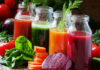 Detox juices for breakfast