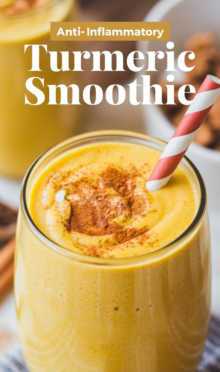 Anti Inflammatory Turmeric Smoothie