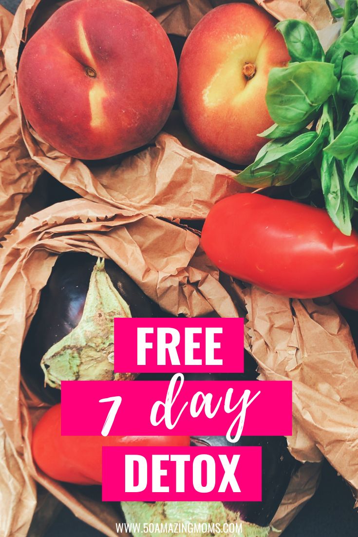 use a flexible program if you need some structure for detoxing