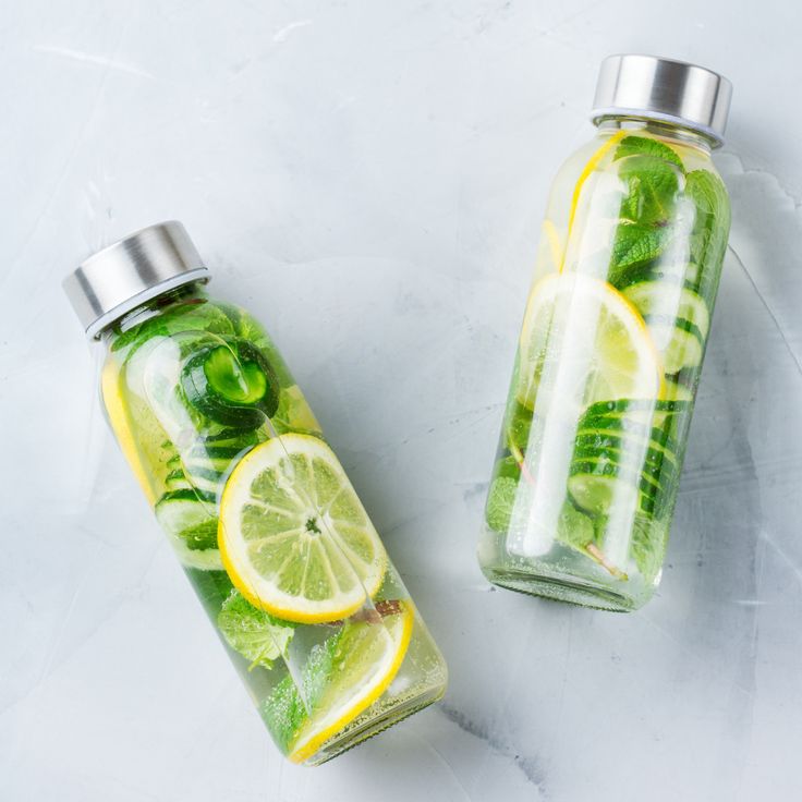 easy DIY detox water recipes for glowing skin