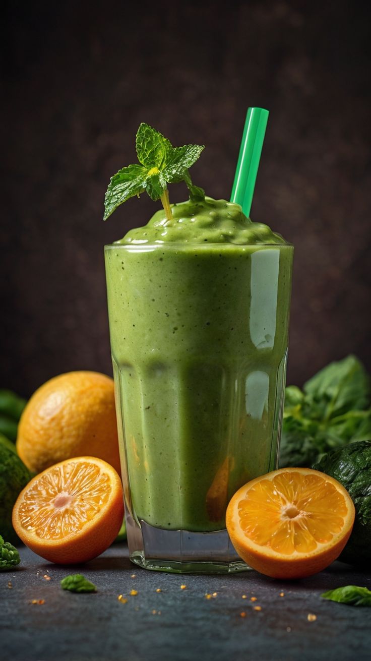 follow the steps to prep your own green detox weight loss smoothie