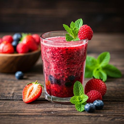 strawberry-mint detox water recipe