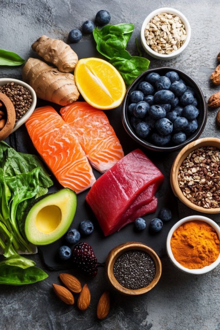 diets rich in anti-inflammation