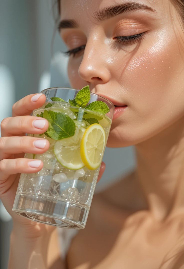 Continue hydrating with water