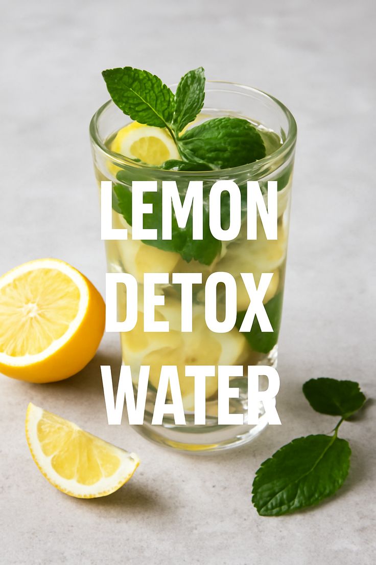 lemon water detox 